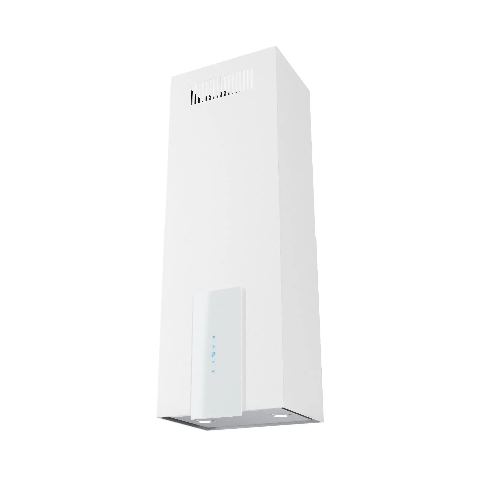 Okap VDB Cube W Glass Biały