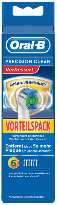 Końcówka do szczoteczki Oral-B Precision Clean EB20-6 DE 6szt.