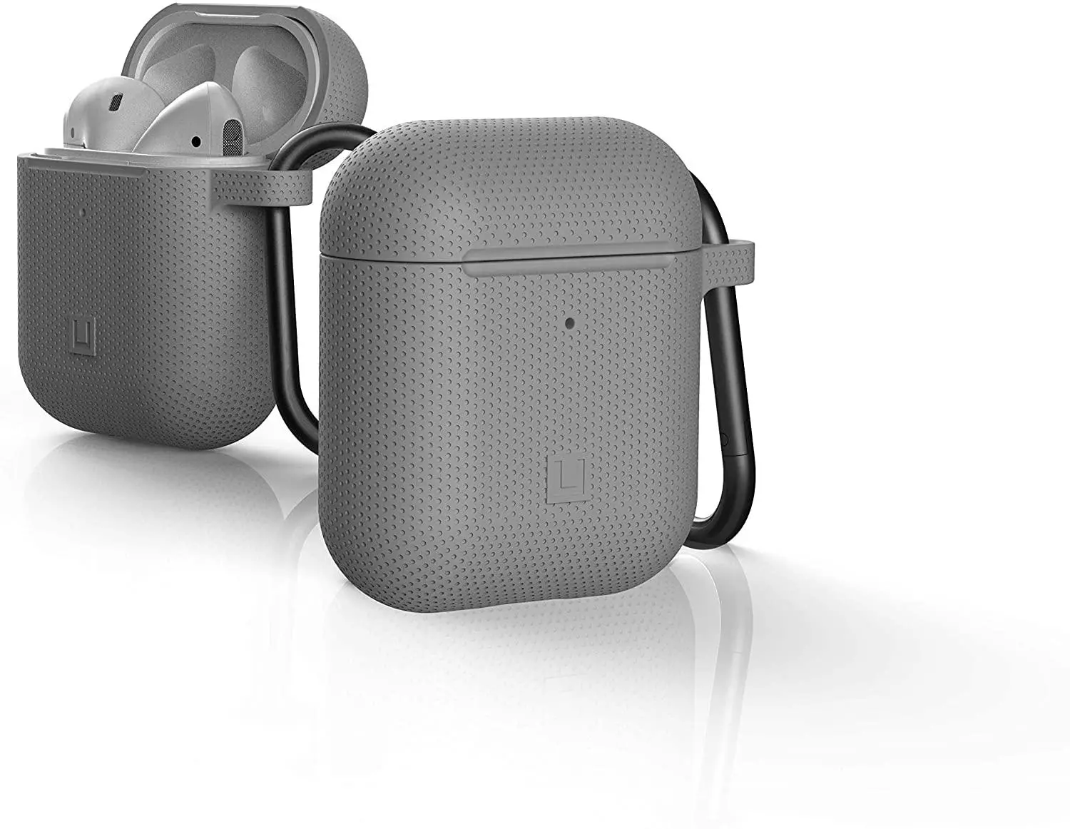 Etui na słuchawki UAG [U] DOT Silicone Case AirPods Gen 1/2 Szary