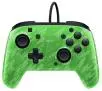 Pad PDP Faceoff Deluxe+ Audio do Nintendo Switch Przewodowy camo zielony