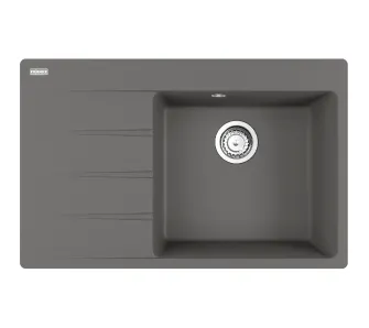 Zlewozmywak Franke Centro CNG 611-78 TL Komora z prawej strony Granitowy Kamienny szary