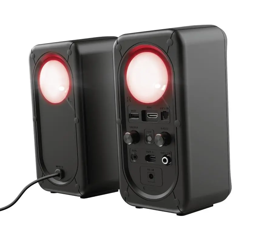Głośniki Trust GXT 635 Rumax RGB 2.1 Czarny