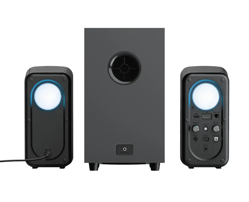 Głośniki Trust GXT 635 Rumax RGB 2.1 Czarny