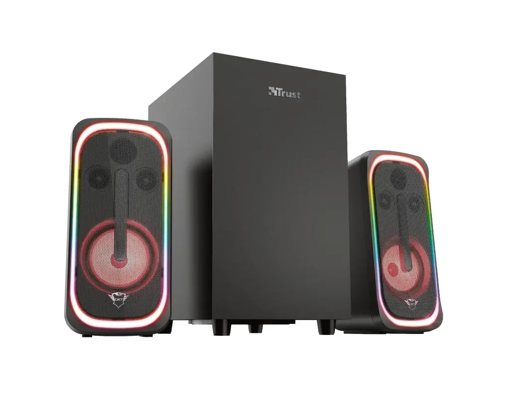 Głośniki Trust GXT 635 Rumax RGB 2.1 Czarny