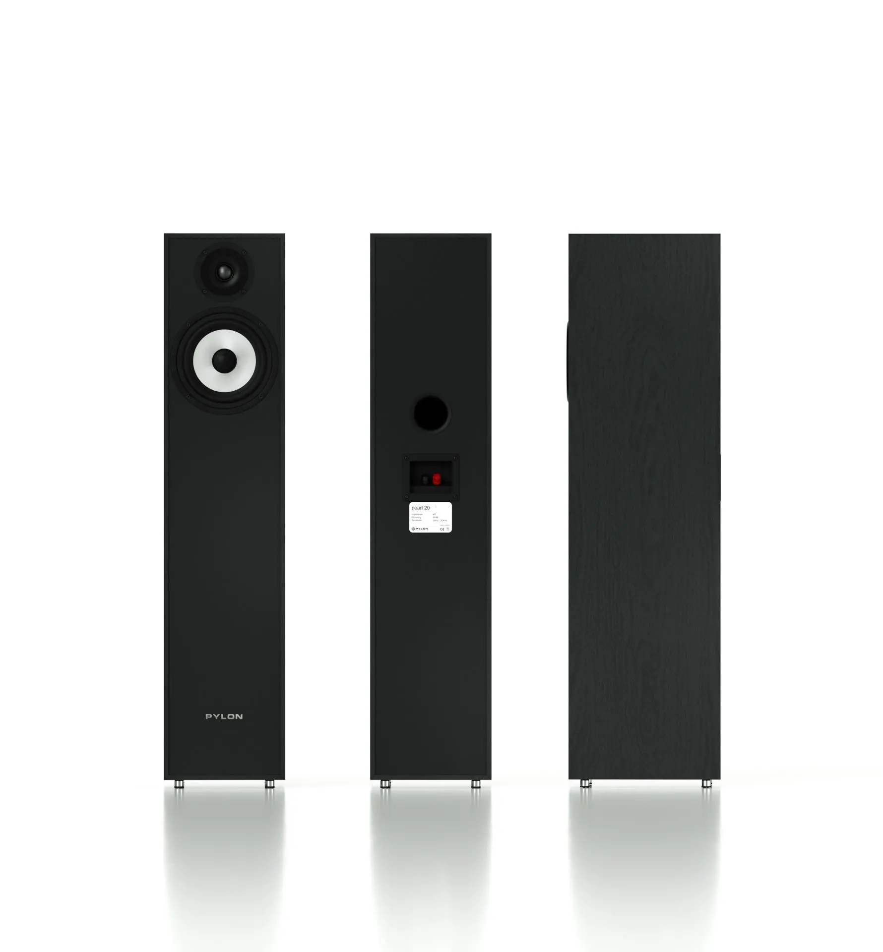 Kolumny Pylon Audio Pearl 20 Czarny 2szt.