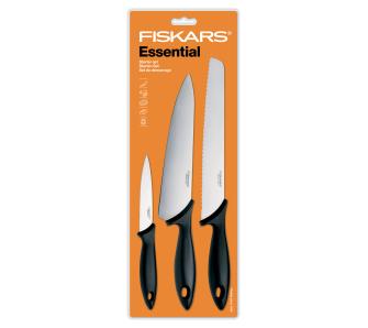 Zestaw noży Fiskars Essential 3 elementy
