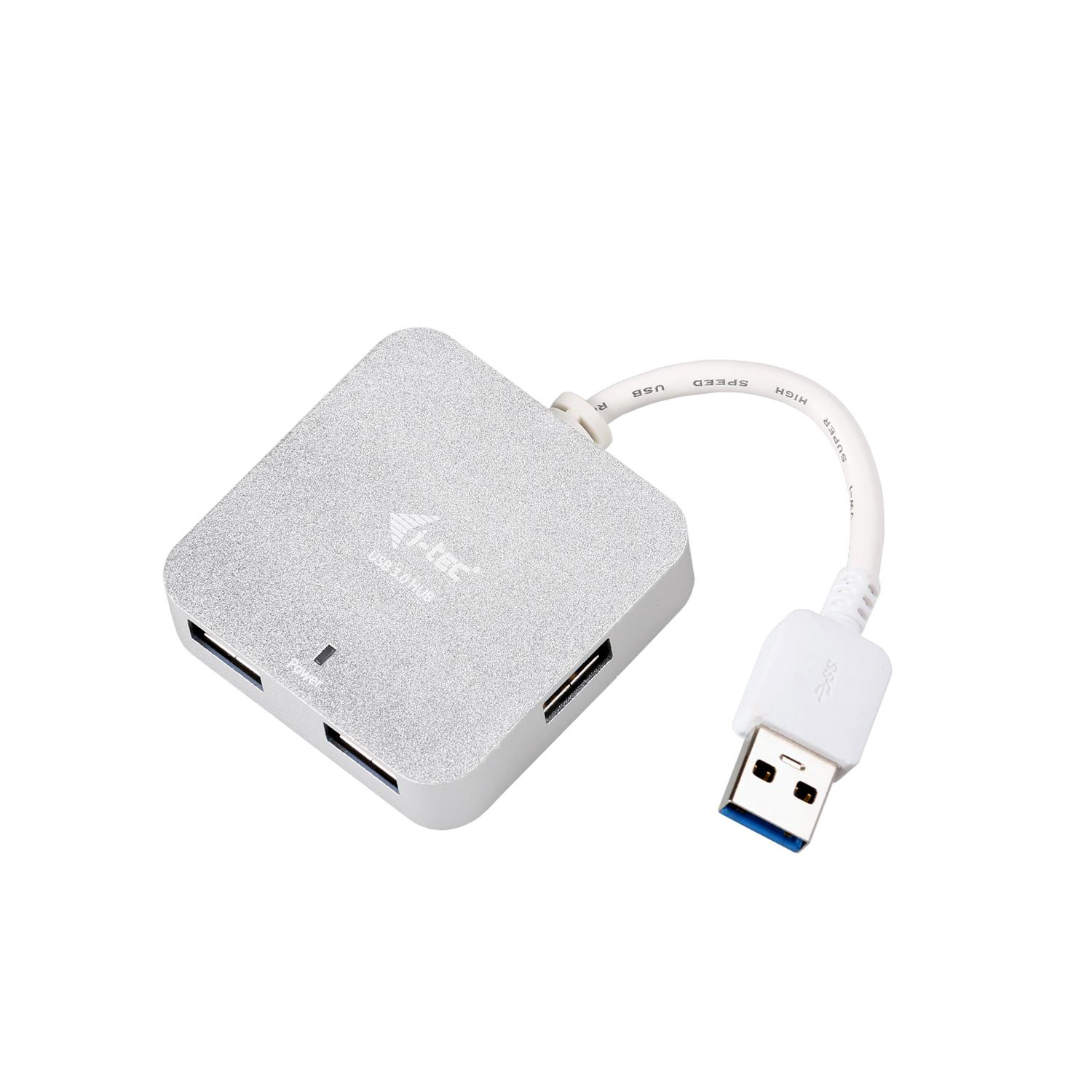 Hub USB i-Tec USB3.0 HUB Metal 4 PORT U3HUBM402