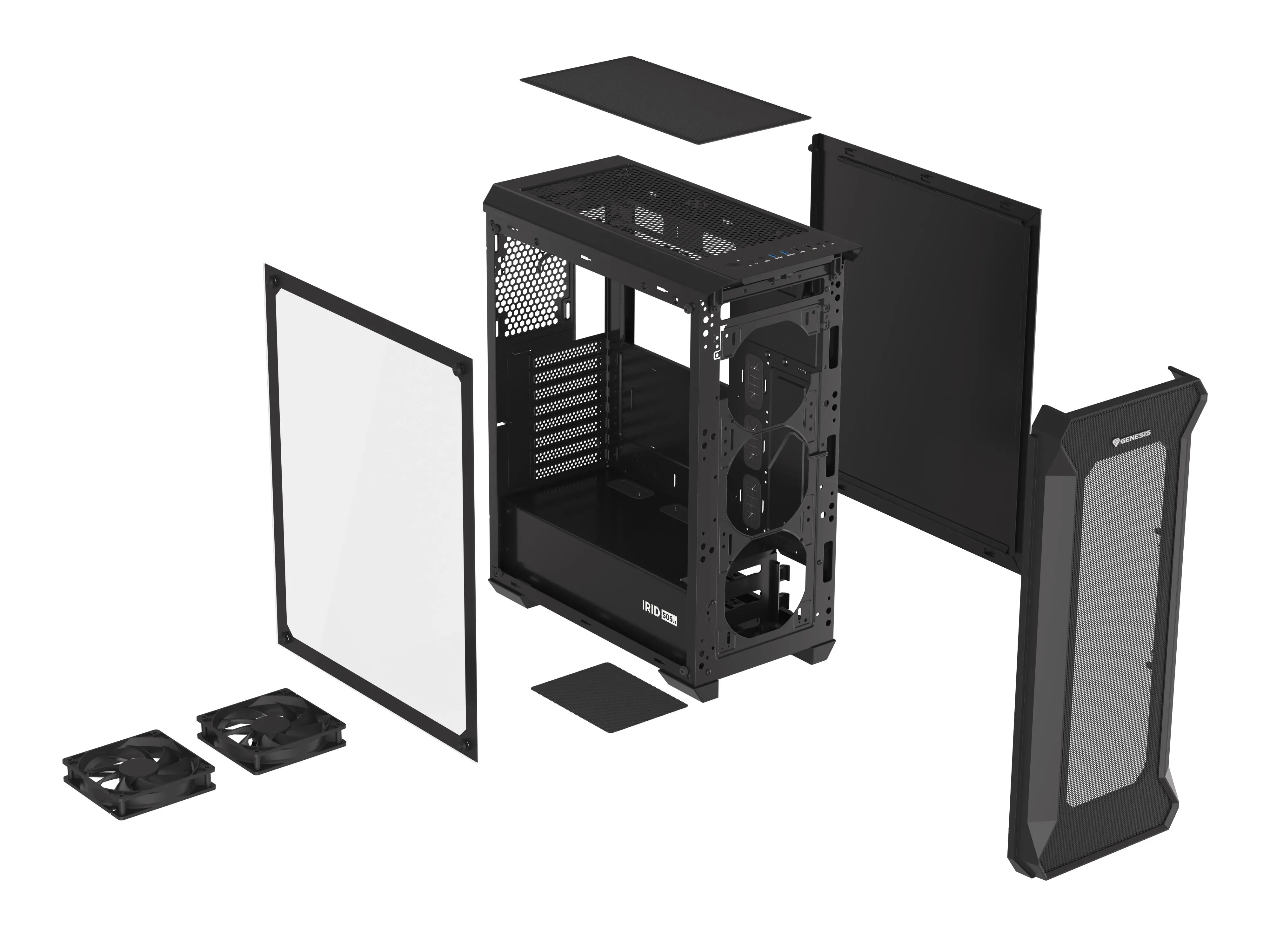 Obudowa Genesis Irid 505 V2 Czarny