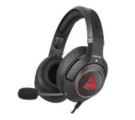 Savio Vertigo 7.1 Nauszne Czarno-czerwony