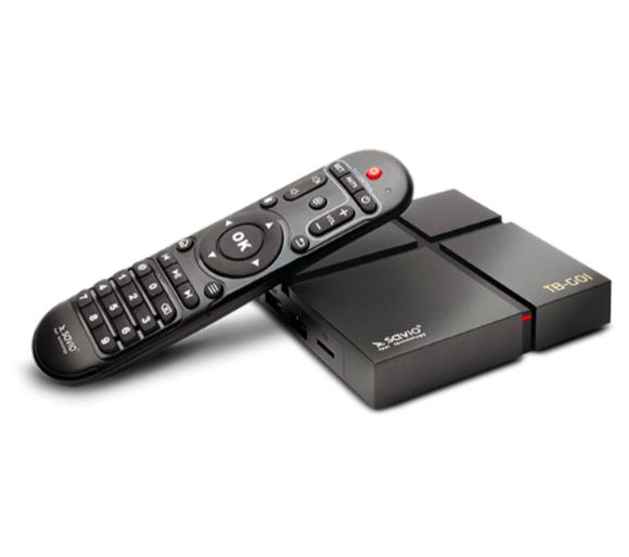 odtwarzacz multimedialny Savio Smart TV Box Gold TB-G01