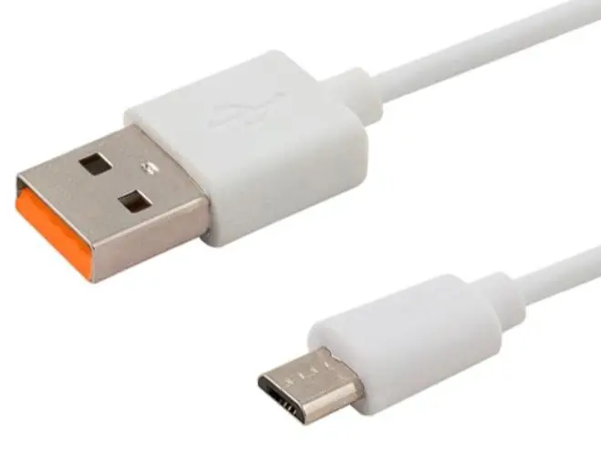 Kabel Savio USB do microUSB 5A 1m Biały