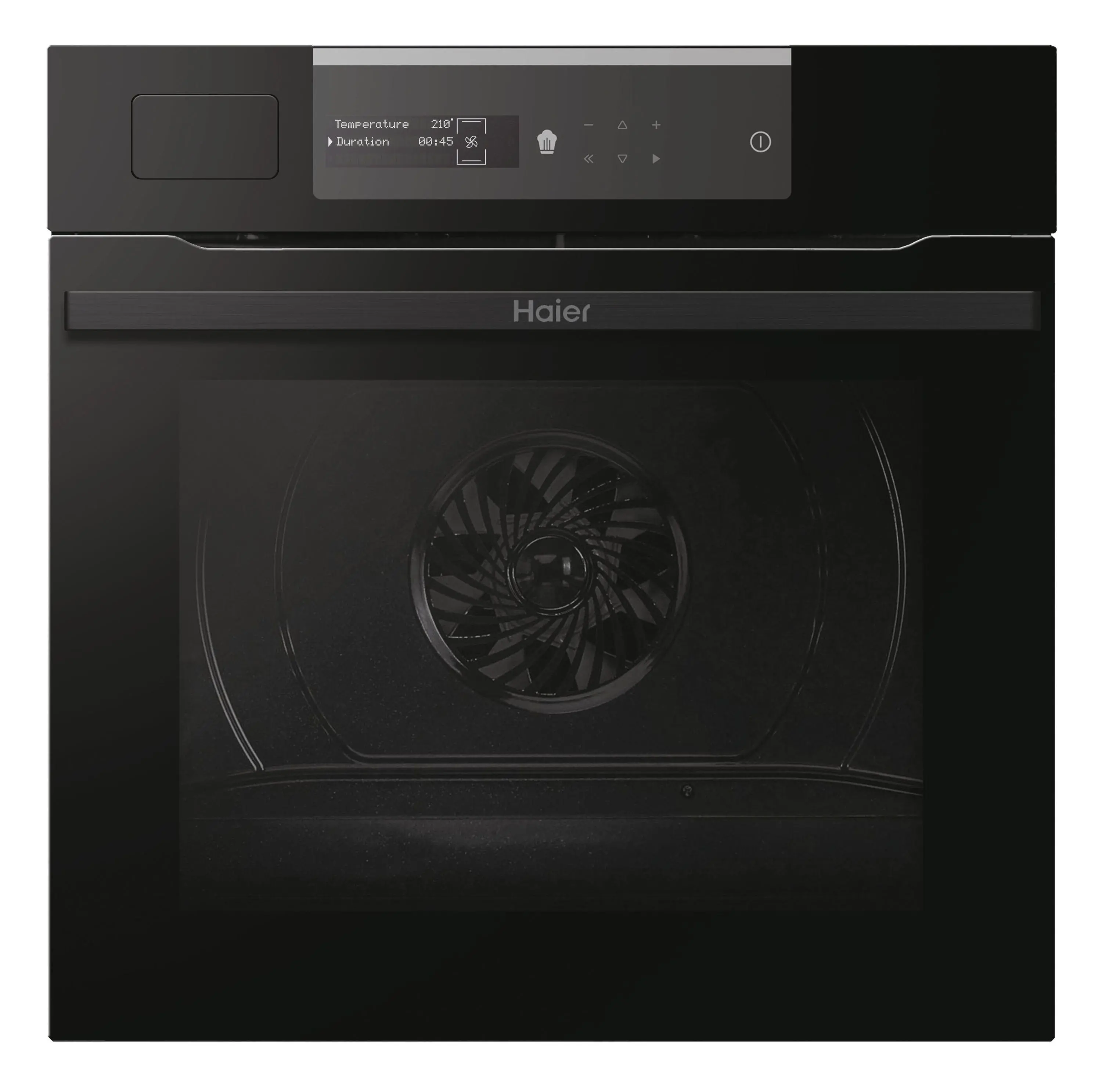 Piekarnik elektryczny parowy Haier I-Message Steam 2 HWO60SM2S1BH Termoobieg Zdalne sterowanie Czarny