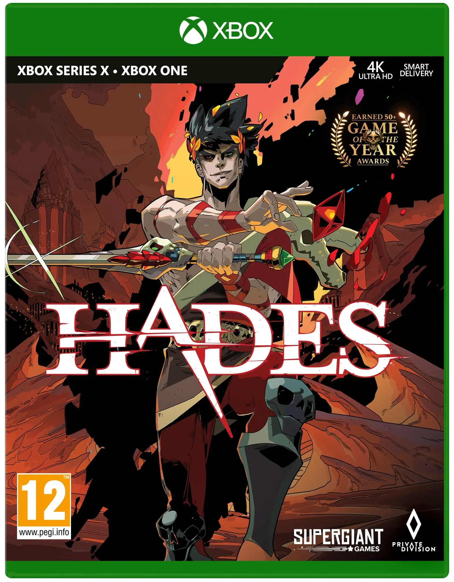 Hades Gra na Xbox One (Kompatybilna z Xbox Series X)