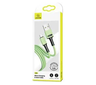 Kabel USAMS US-SJ435 1m Zielony
