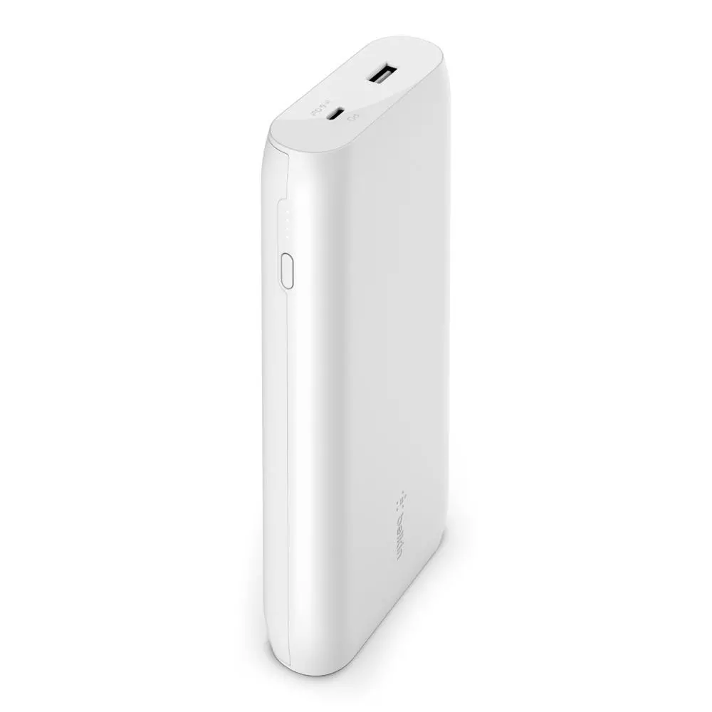Powerbank Belkin BPB002BTWT Boost Charge 20000mAh USB-C PD 30W Biały