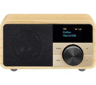 Radioodbiornik Sangean GENUINE MINI dab+ DDR-7 Radio FM DAB+ Bluetooth Orzech