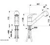 Bateria KFA Armatura Arura Indira 6613-110-81 Czarny Mosiądz