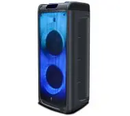 Manta SPK5350 100W Bluetooth Radio FM Mikrofon Karaoke Czarny