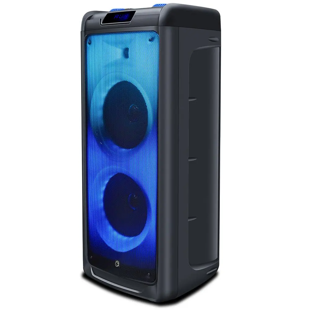 Power Audio Manta SPK5350 100W Bluetooth Radio FM Mikrofon Karaoke Czarny