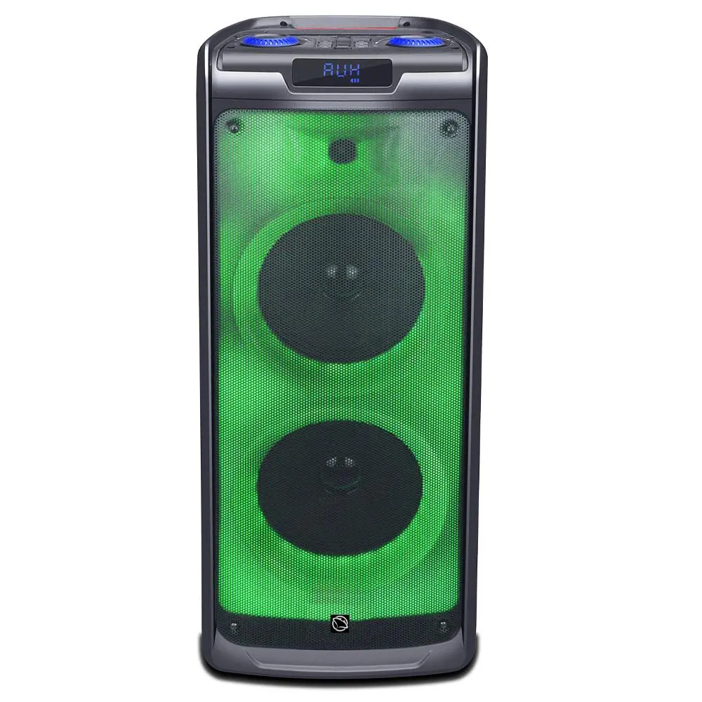 Power Audio Manta SPK5350 100W Bluetooth Radio FM Mikrofon Karaoke Czarny