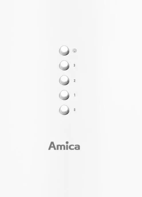 Okap Amica OWC4241OW Biały