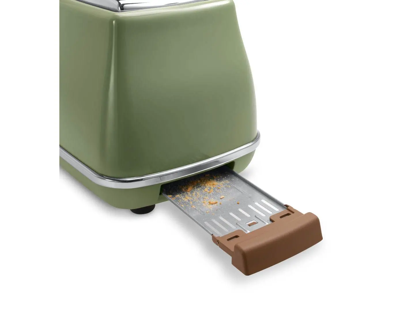 Toster DeLonghi Icona Vintage CTOV 2103.GR Ruszt do bułek Rozmrażanie 900W