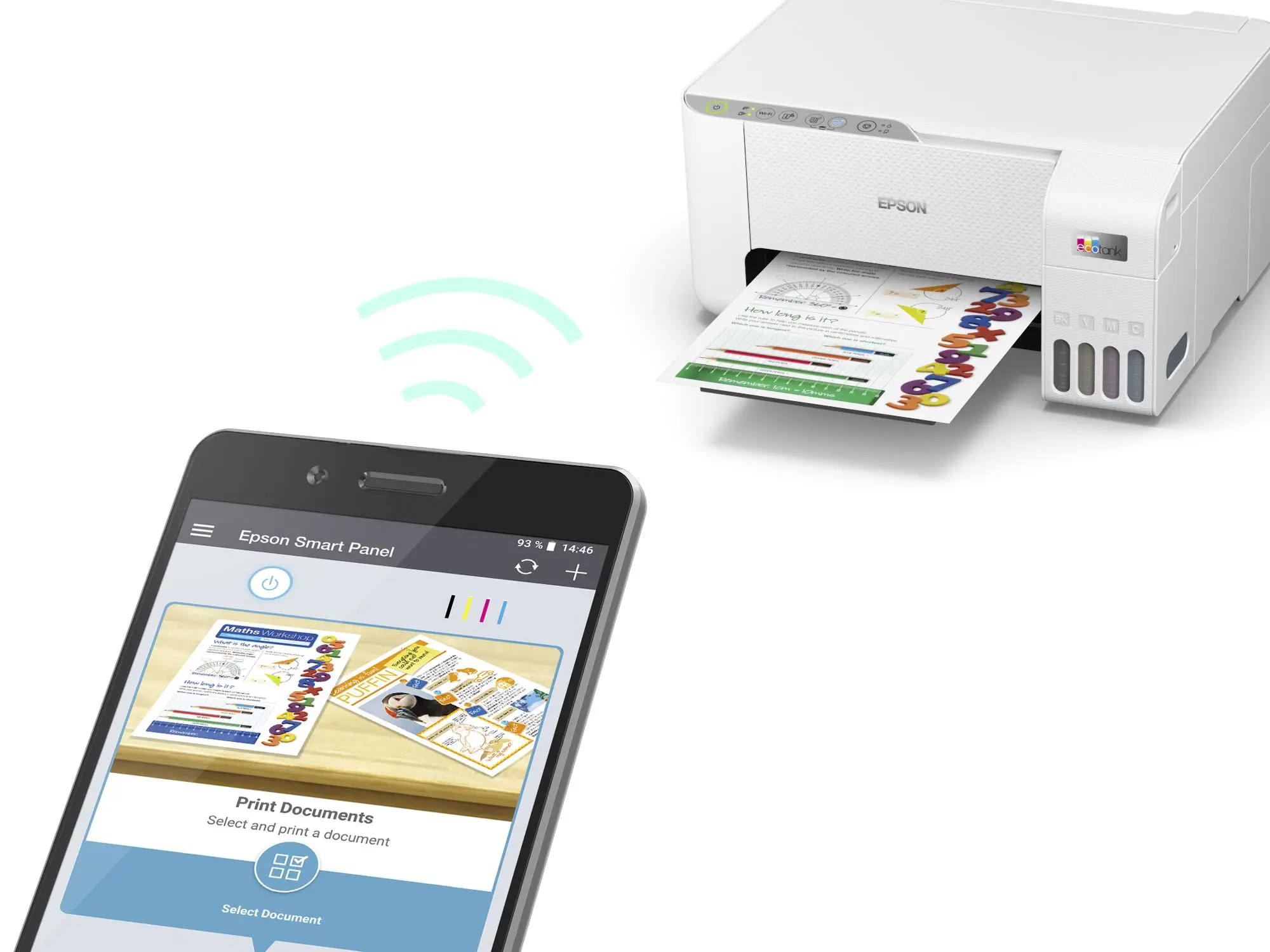 Urządzenie wielofunkcyjne Epson EcoTank L3256 WiFi Biały