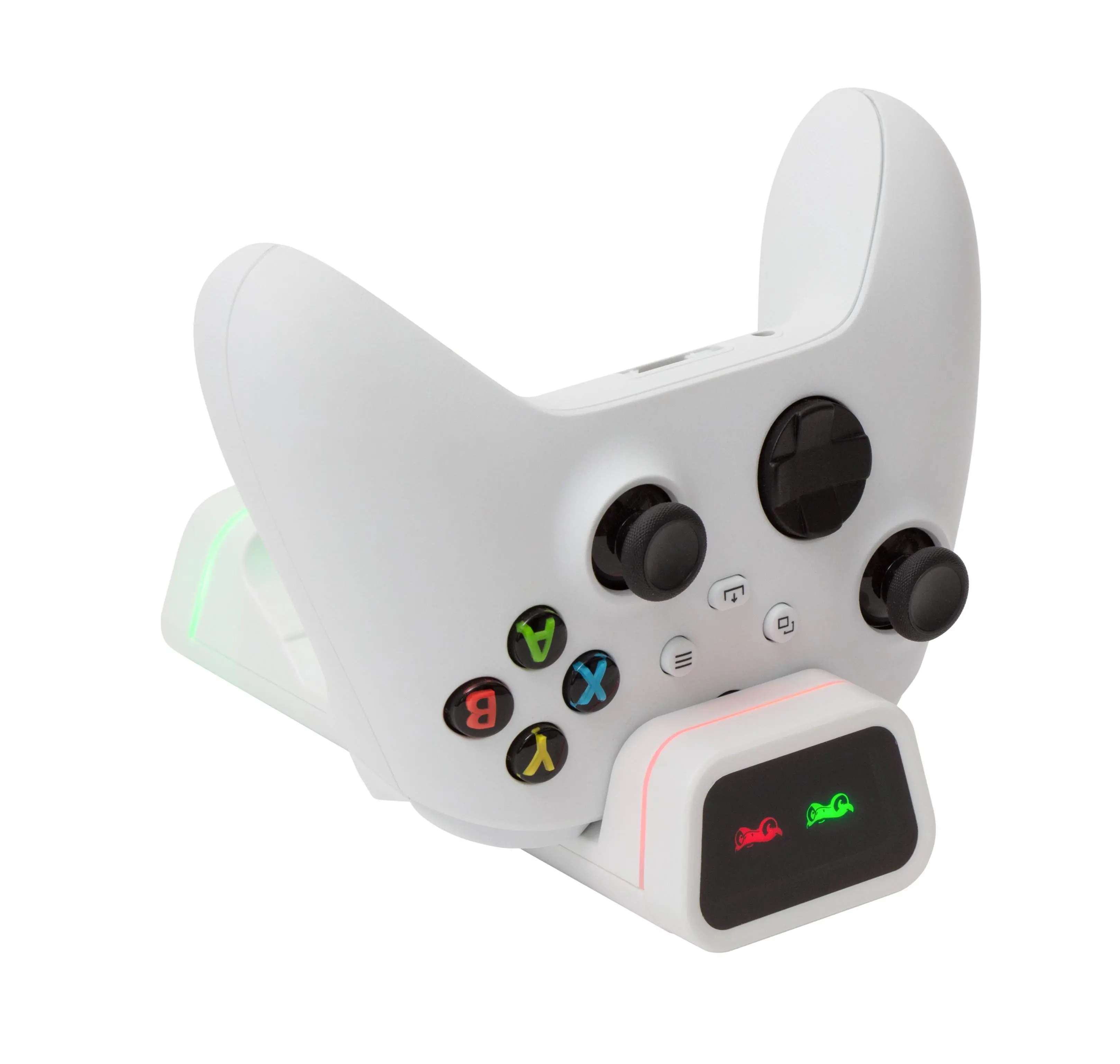 Ładowarka FroggieX FX-XB-C2-W na 2 pady Xbox Series S/X & Xbox One + 2 akumulatory