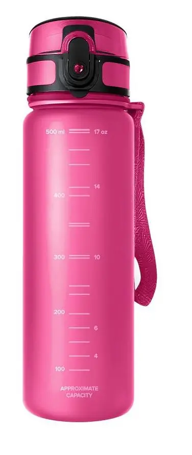 Butelka filtrująca Aquaphor City 0,5l 1 wkład Różowy