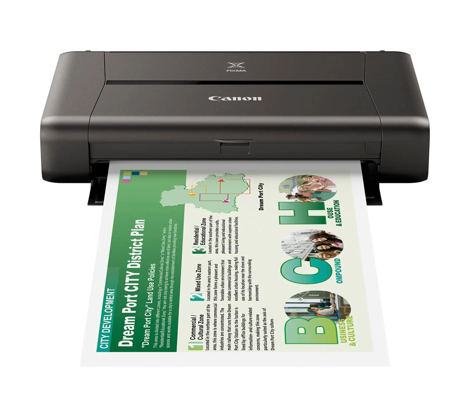 Drukarka Canon PIXMA iP110 Czarny + Akumulator