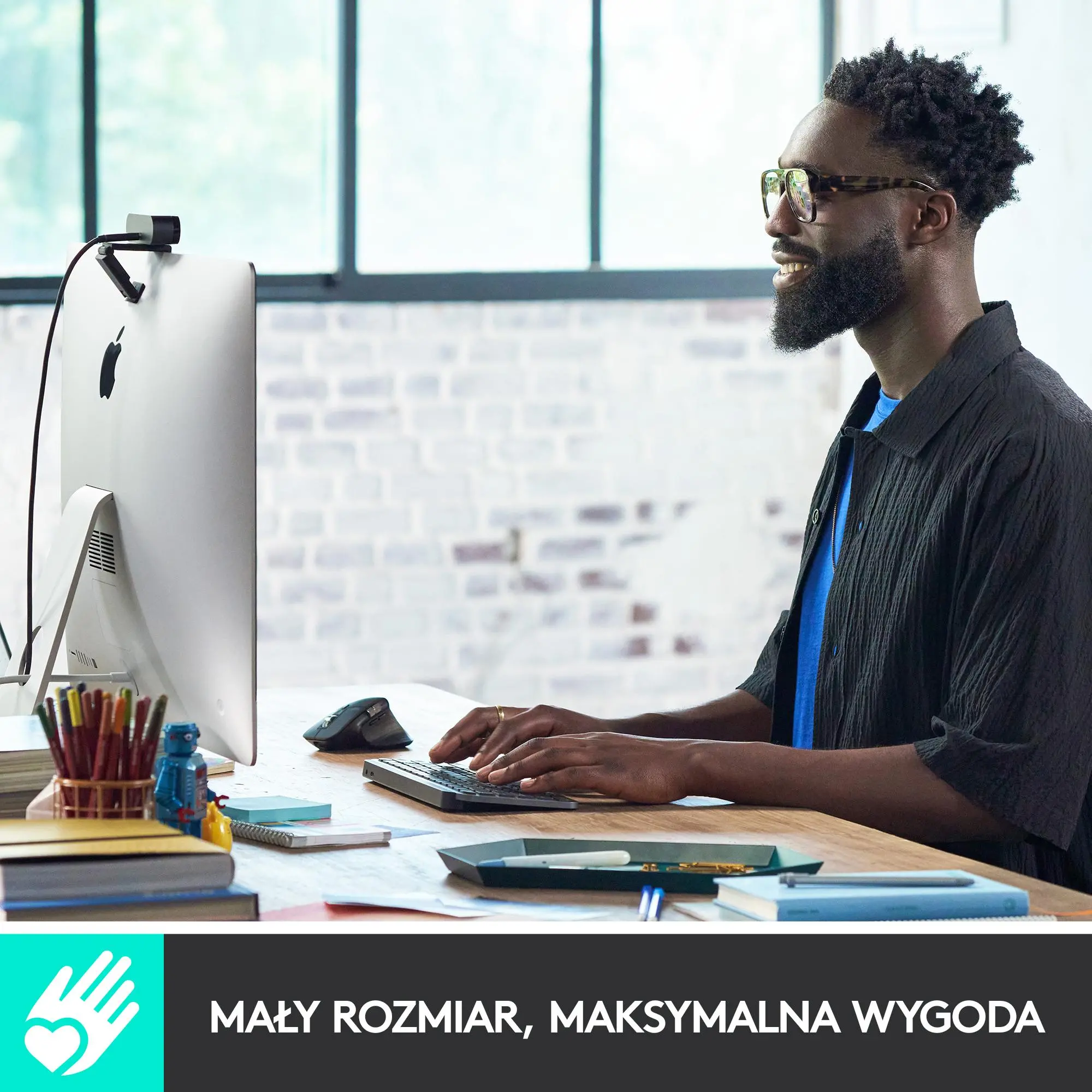 Klawiatura membranowa Logitech MX Keys Mini Różowy