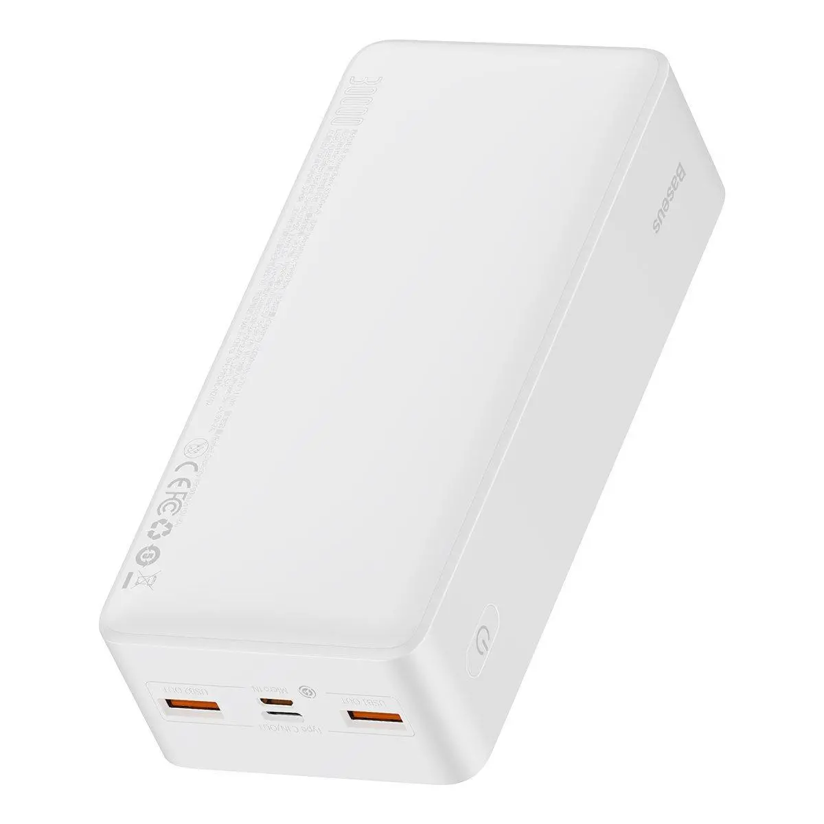 Powerbank Baseus PPBD050402 Bipow 30000mAh 2xUSB USB-C 20W Biały