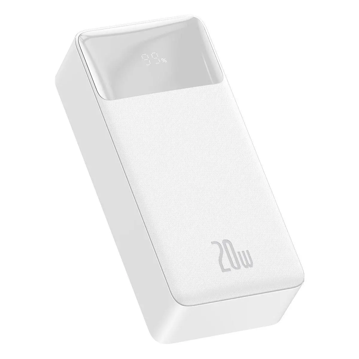 Powerbank Baseus PPBD050402 Bipow 30000mAh 2xUSB USB-C 20W Biały