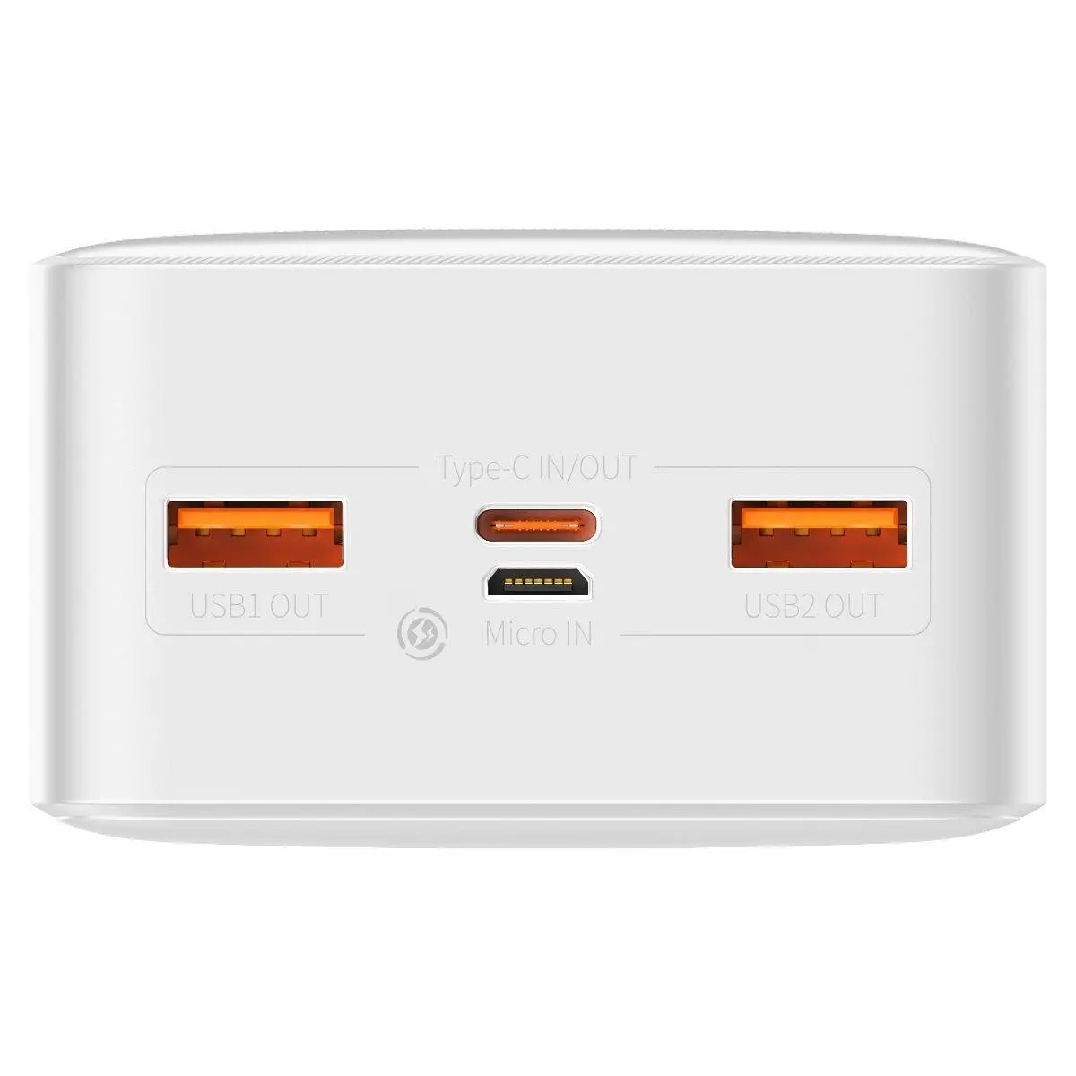 Powerbank Baseus PPBD050402 Bipow 30000mAh 2xUSB USB-C 20W Biały