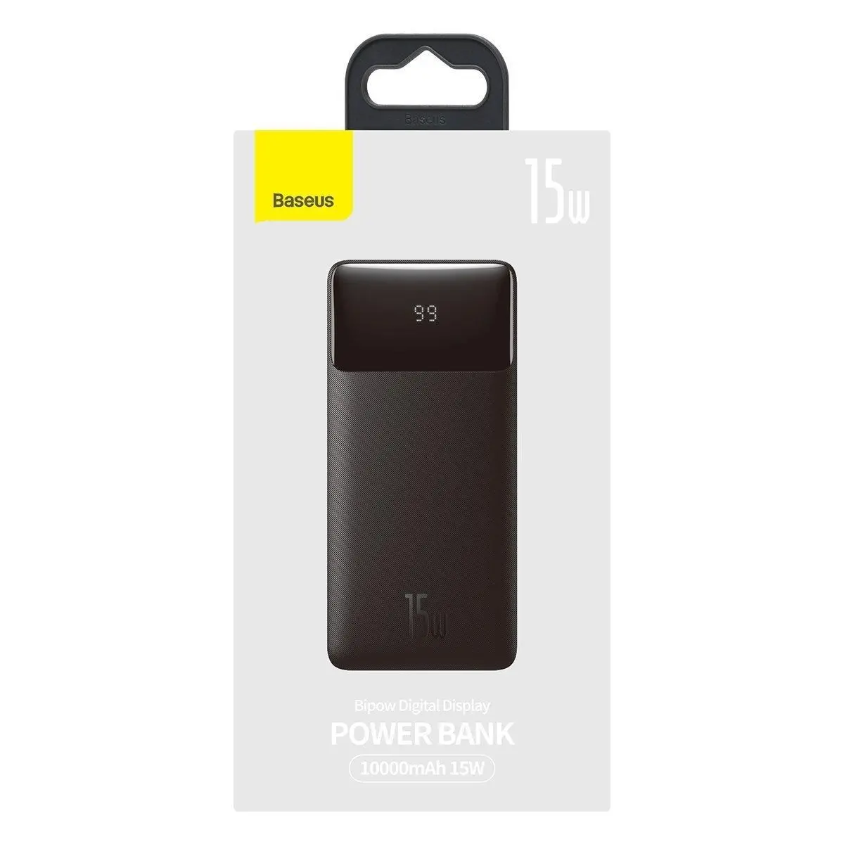 Powerbank Baseus PPDML-I01 Bipow 10000mAh 2xUSB USB-C 15W Czarny