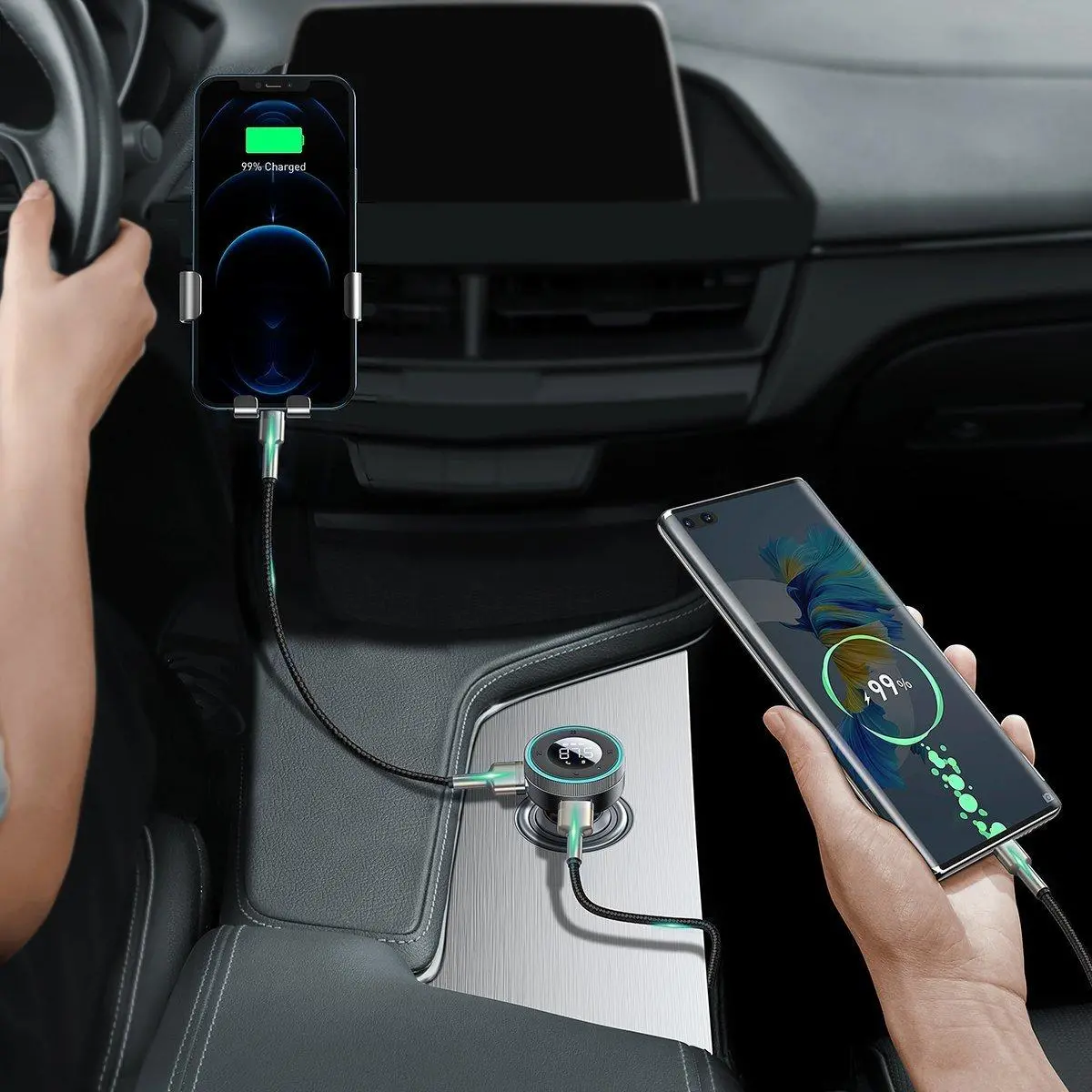 Transmiter FM Baseus Enjoy Car CCLH-01