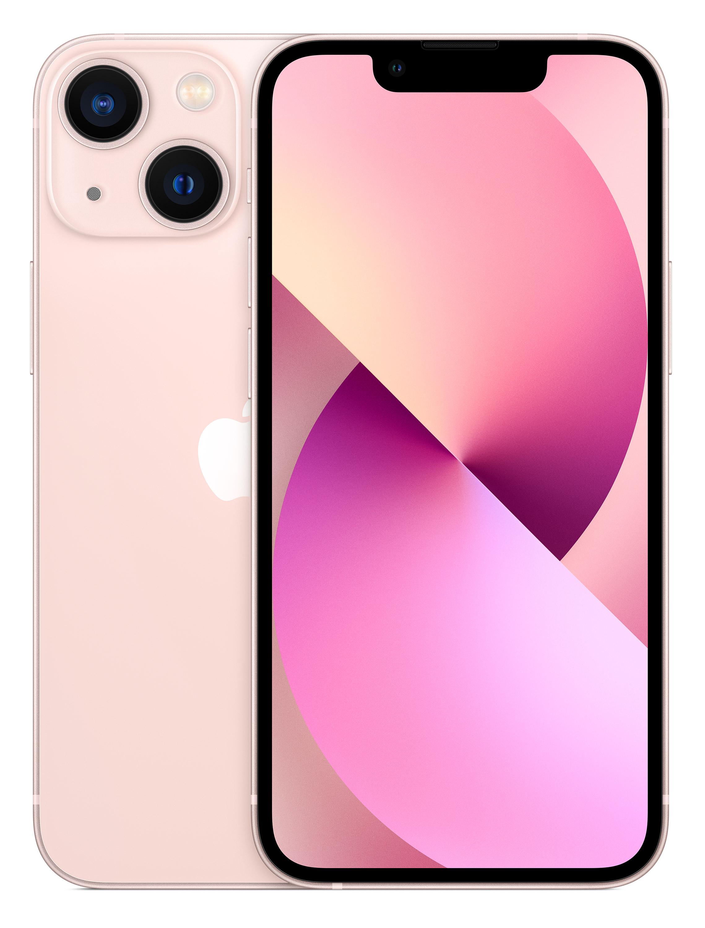 Smartfon Apple iPhone 13 mini 128GB - 5,4" - 12 Mpix - różowy