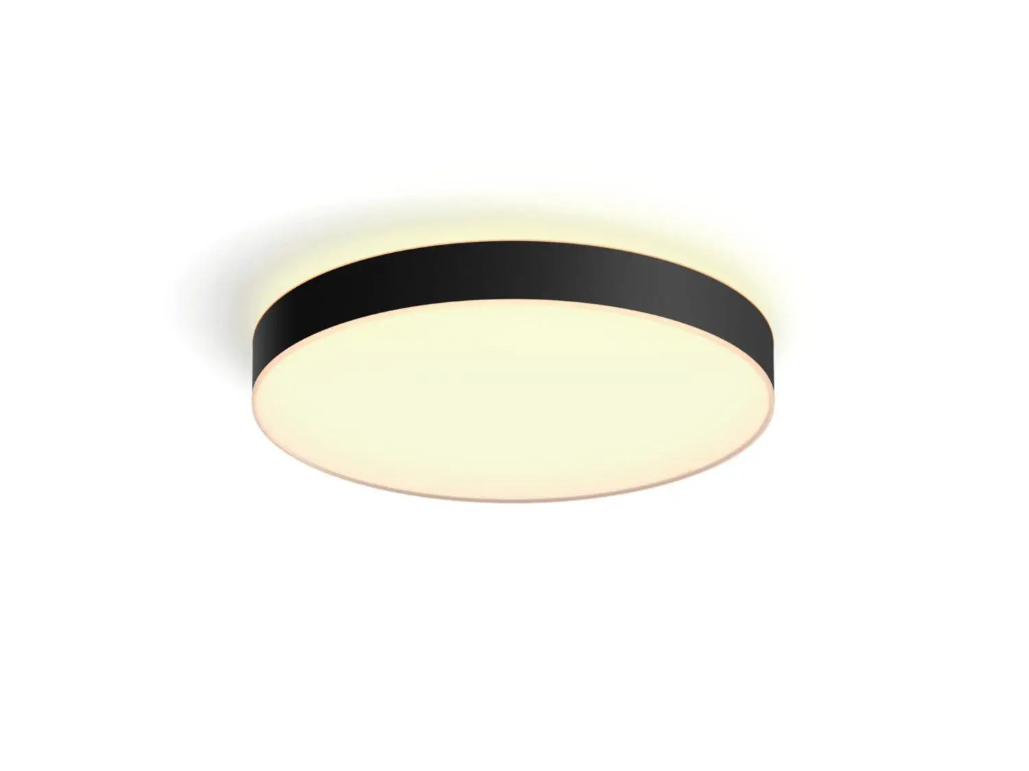 Lampa sufitowa Philips Hue White Ambiance Enrave bardzo duża Czarny