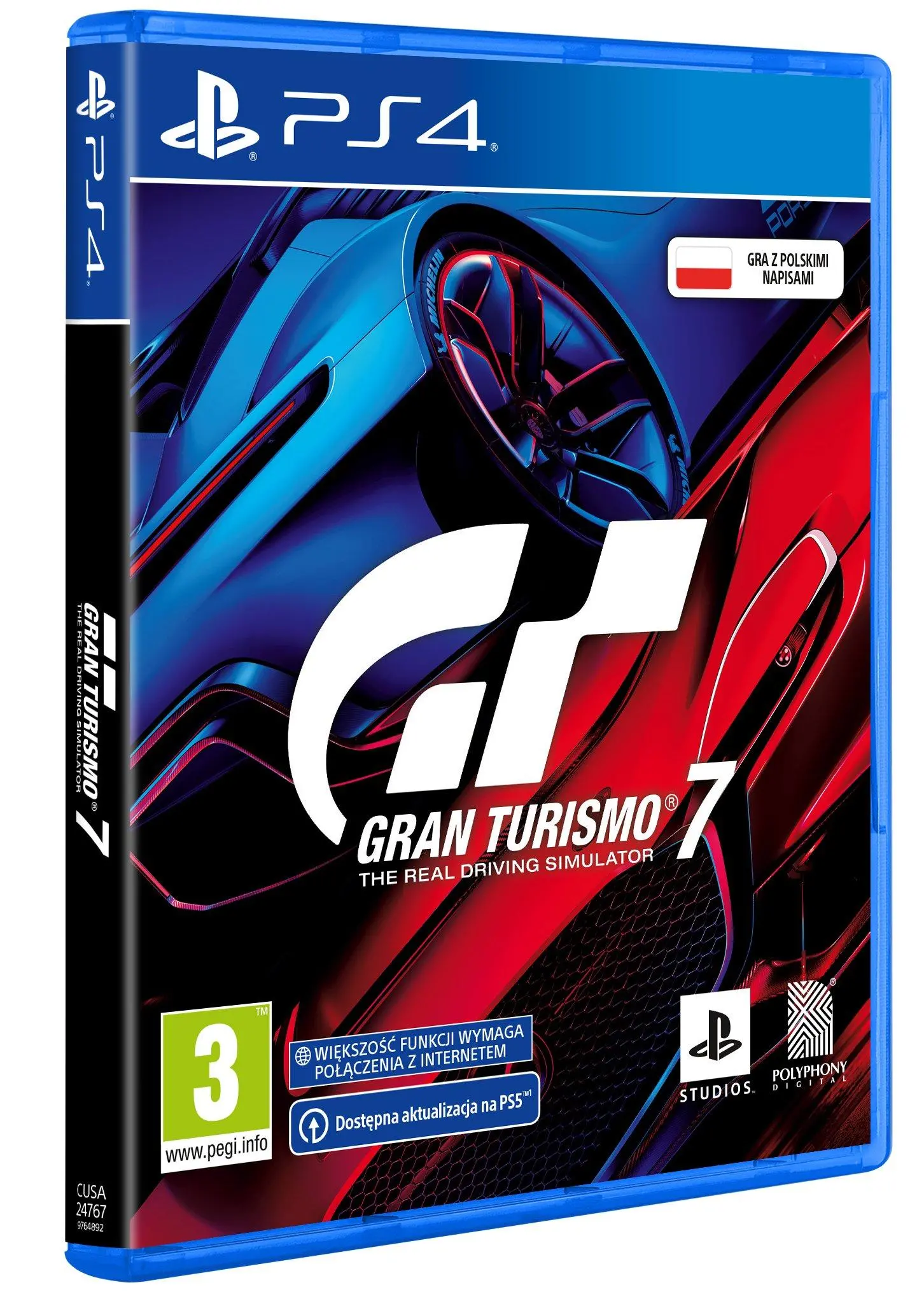 Gran Turismo 7 Gra na PS4 (Kompatybilna z PS5)