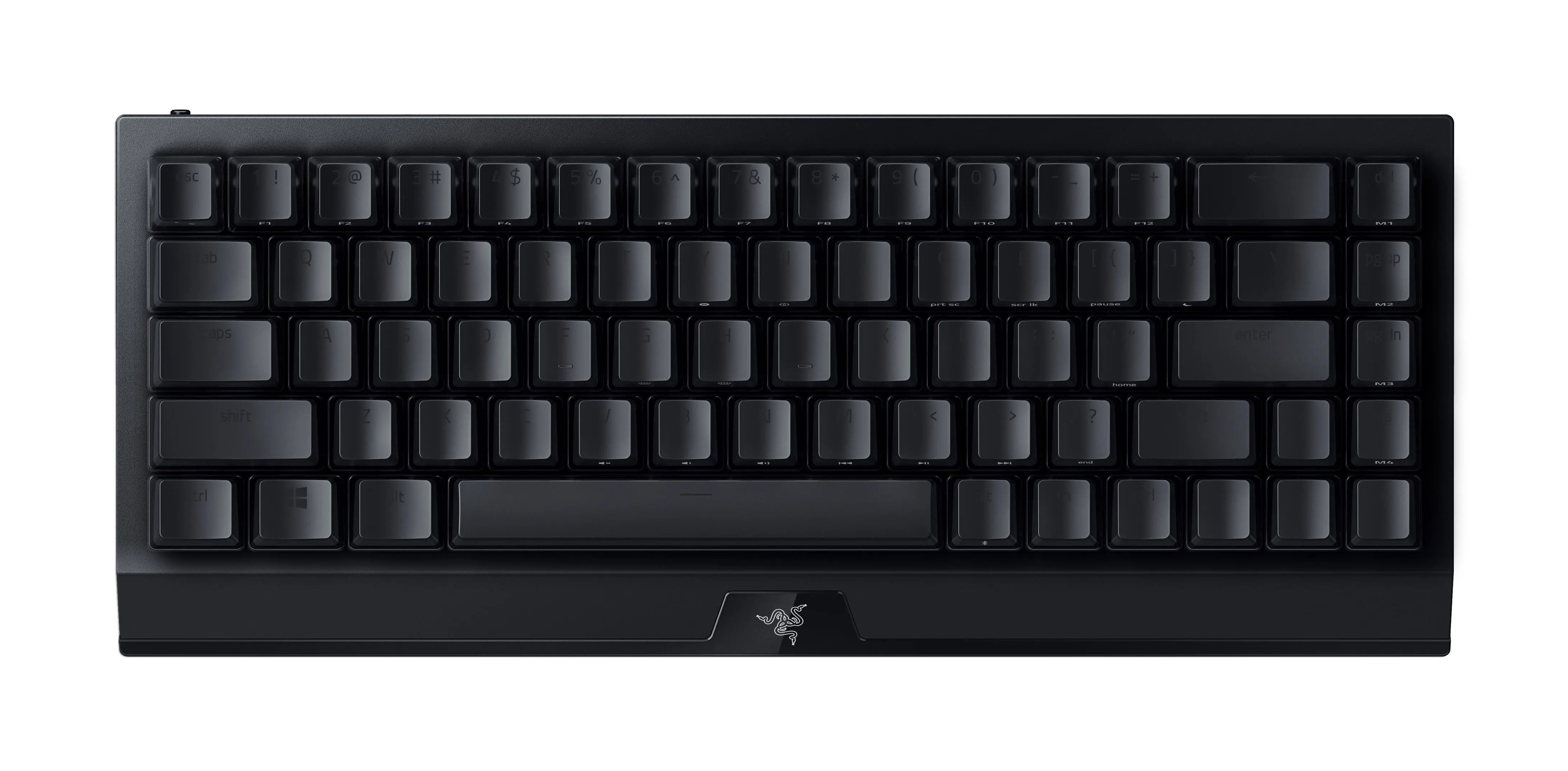 Klawiatura mechaniczna Razer BlackWidow V3 Mini HyperSpeed Phantom Edition Green Switch Czarny