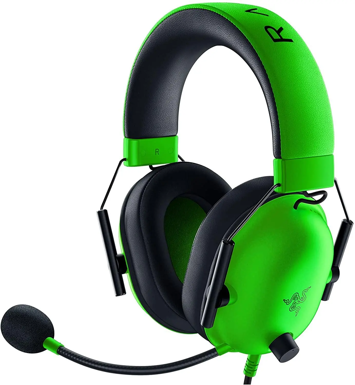 Słuchawki przewodowe z mikrofonem Razer BlackShark V2 X Nauszne Zielony