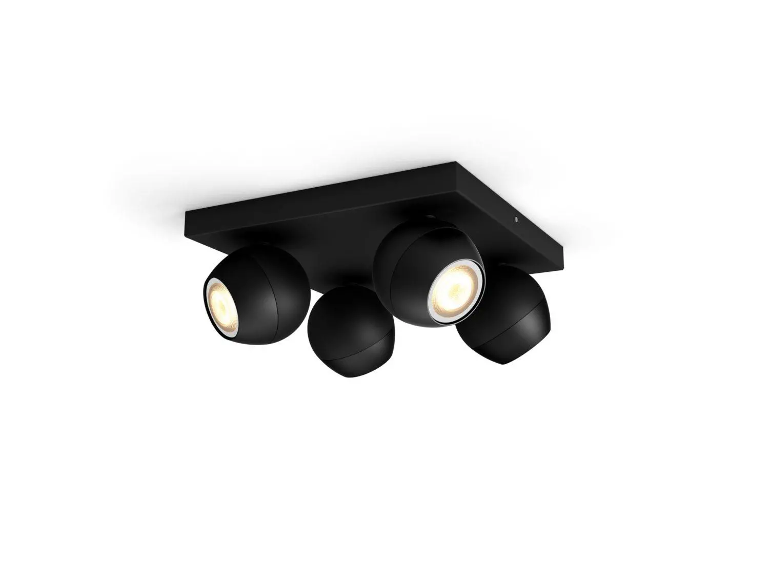 Philips Hue White Ambiance Buckram 929003048301 Czarny
