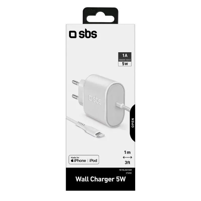 Ładowarka sieciowa SBS Travel Charger TETRLHSTD89 Biały