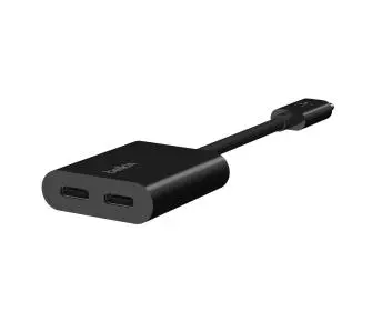 Adapter Belkin F7U081BTBLK USB-C ładowanie + audio