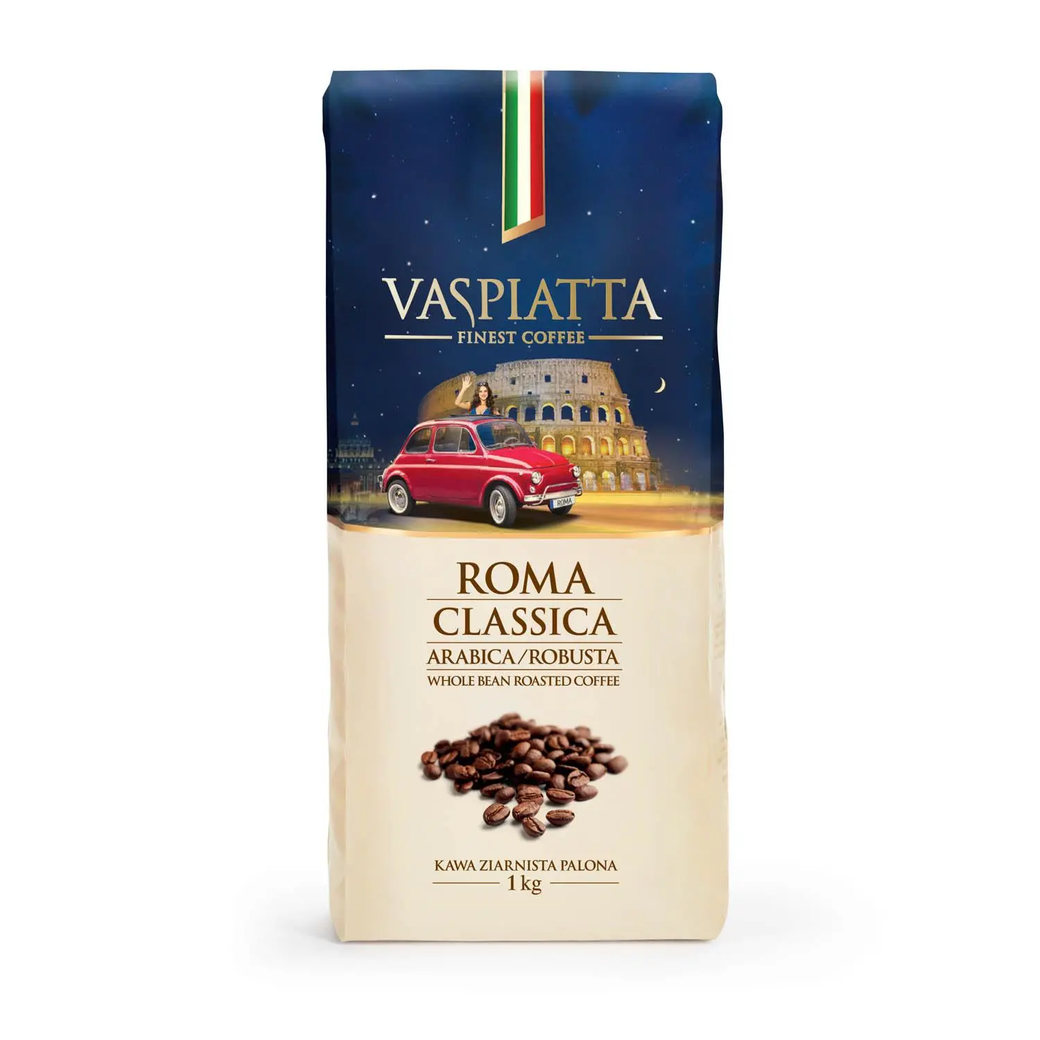 Kawa ziarnista Vaspiatta Roma Classica 1kg