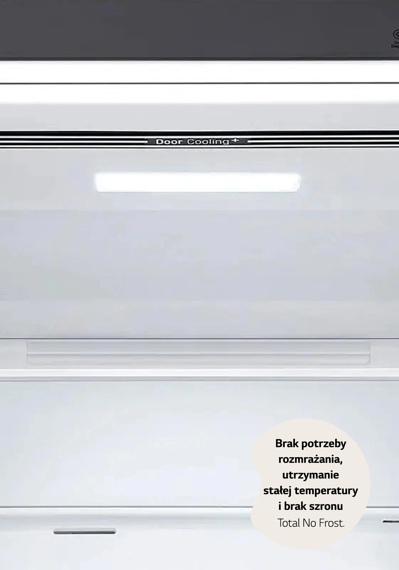 Lodówka LG GBP62DSXCC1 Pełny No Frost 203cm Szuflada z kontrolą wilgotności Ciemny srebrny