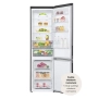 Lodówka LG GBP62DSXCC1 Pełny No Frost 203cm Szuflada z kontrolą wilgotności Ciemny srebrny