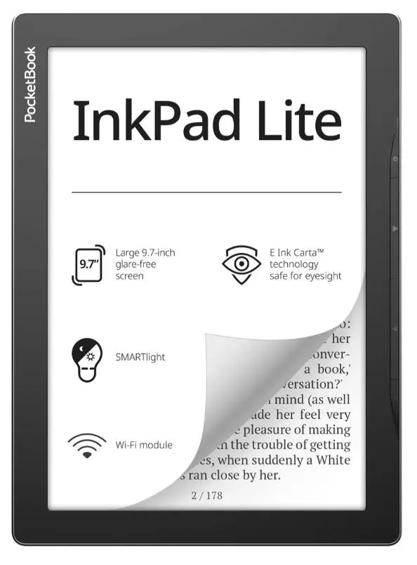 Czytnik E-booków Pocketbook Inkpad Lite 970 9,7" 8GB WiFi Szary