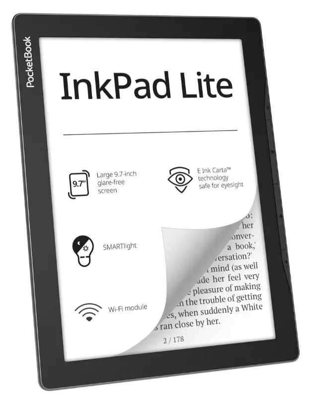 Czytnik E-booków Pocketbook Inkpad Lite 970 9,7" 8GB WiFi Szary
