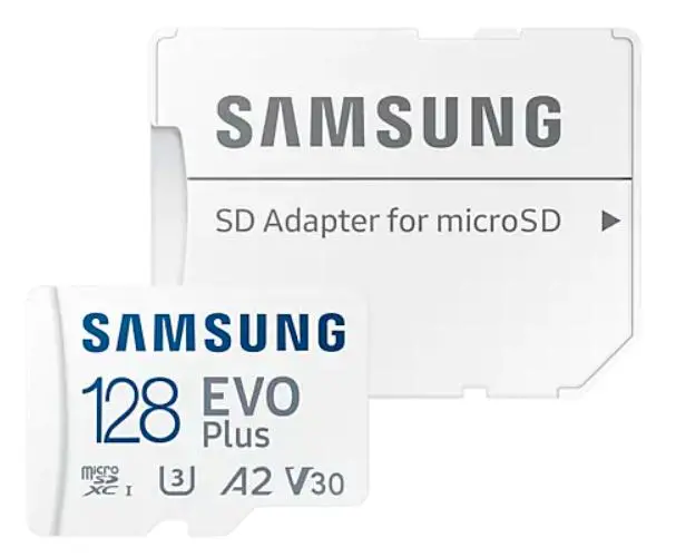 Karta pamięci Samsung Evo Plus microSDXC 128GB 130/60 A2 V30